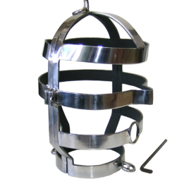 METAL HARD - MASCARA CON COLLAR ACERO | VibraZon