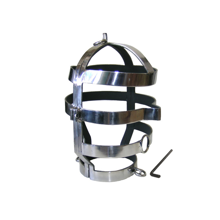 METAL HARD - MASCARA CON COLLAR ACERO | VibraZon