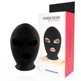 DARKNESS - BDSM MÁSCARA SUMISIÓN BOCA Y OJOS NEGRO | VibraZon