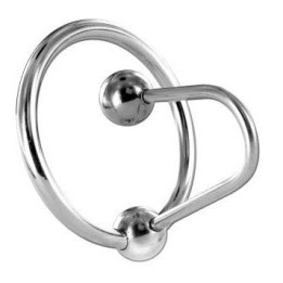 METAL HARD - ANILLA GLANDE CON PLUG | VibraZon