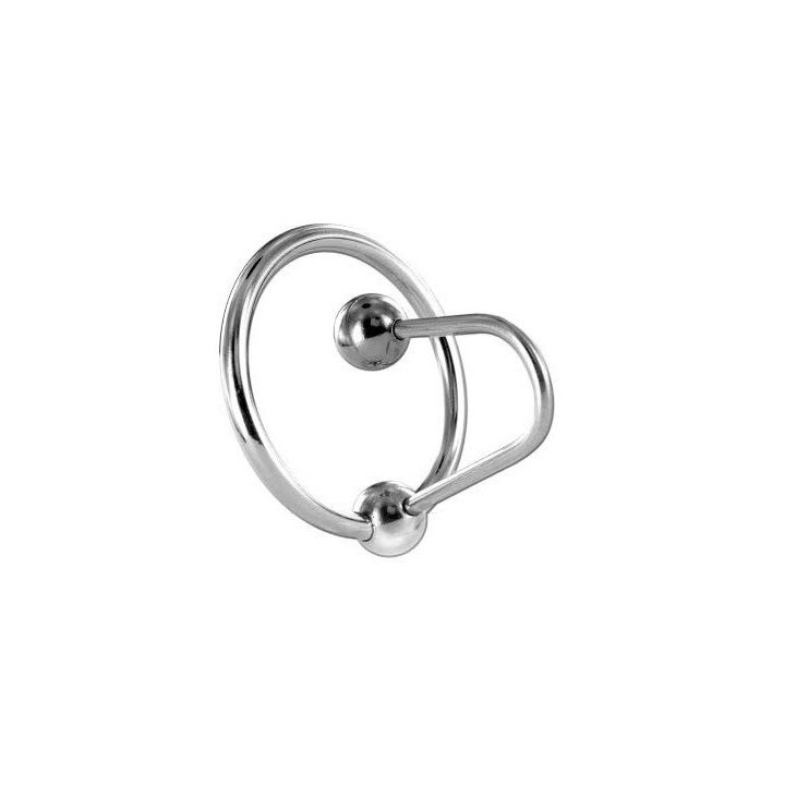 METAL HARD - ANILLA GLANDE CON PLUG | VibraZon