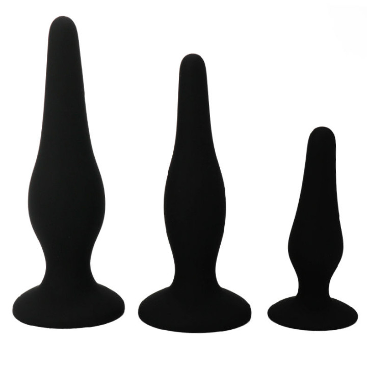 PRETTY LOVE - KIT INICIACION ANAL PLUGS SILICONA | VibraZon