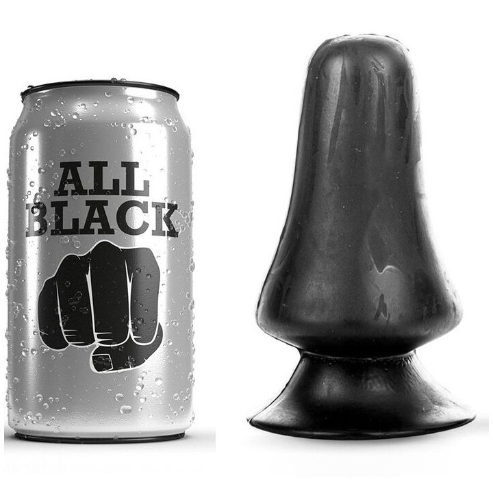 ALL NEGRO - ANAL PLUG 12 CM | VibraZon