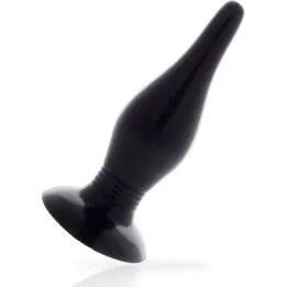 ADDICTED JUGUETES - ANAL PLUG 14.5 CM NEGRO
