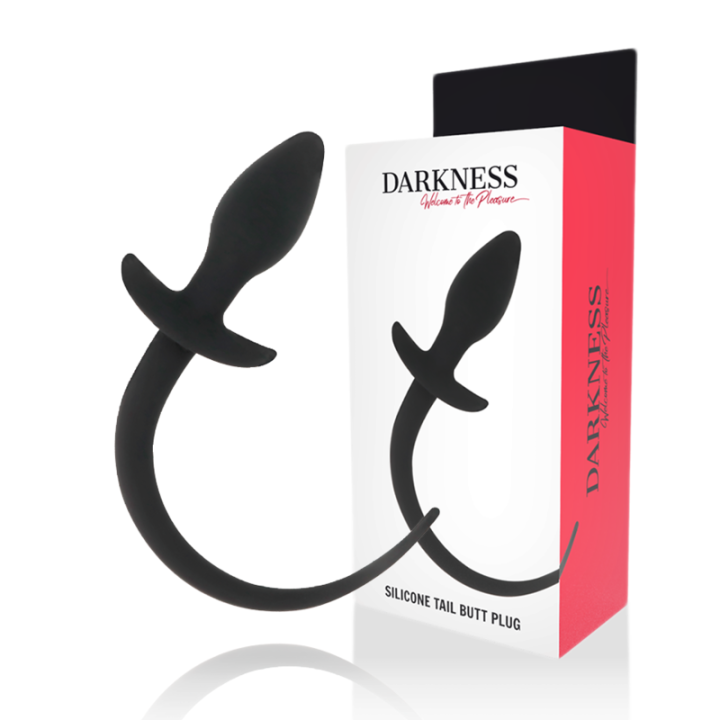DARKNESS - PLUG ANAL 28 CM SILICONA NEGRO | VibraZon