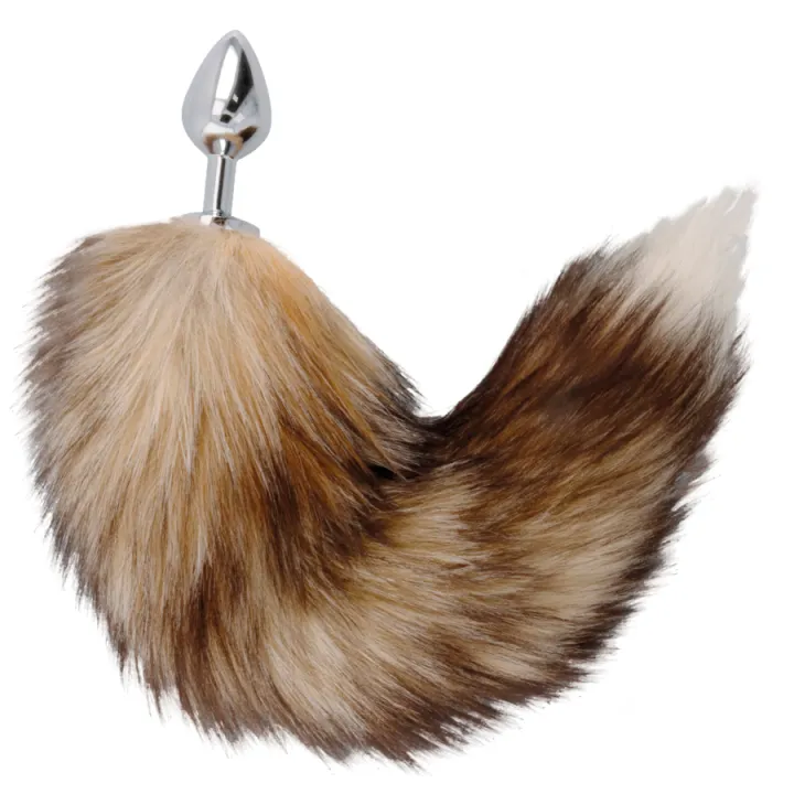 DARKNESS - TAIL BUTT PLUG PLATEADO