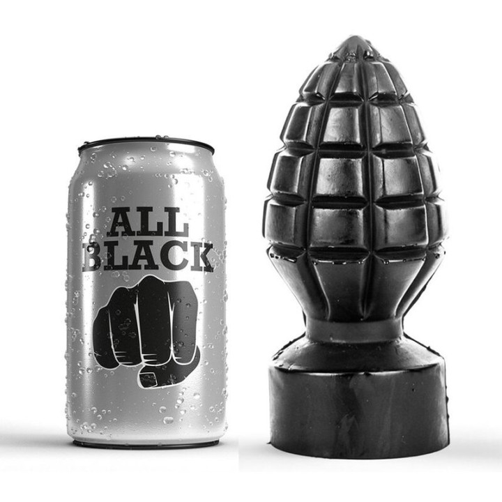 ALL NEGRO - PLUG ANAL 14 CM | VibraZon