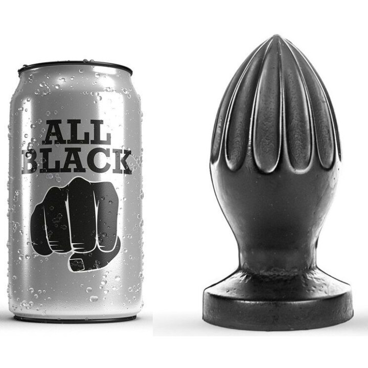 ALL NEGRO - PLUG ANAL 12 CM | VibraZon