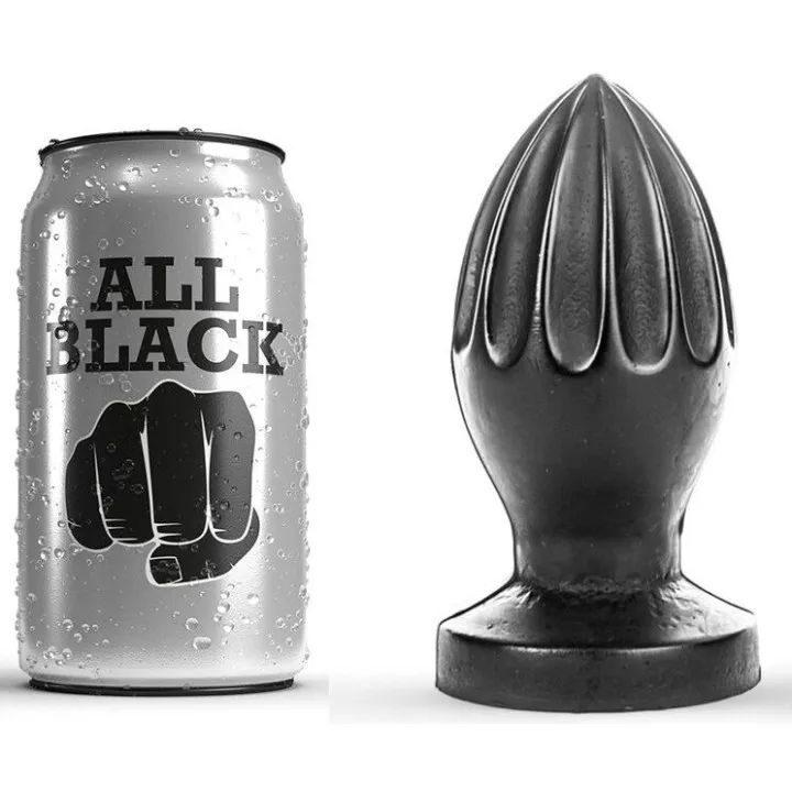 ALL NEGRO - PLUG ANAL 12 CM