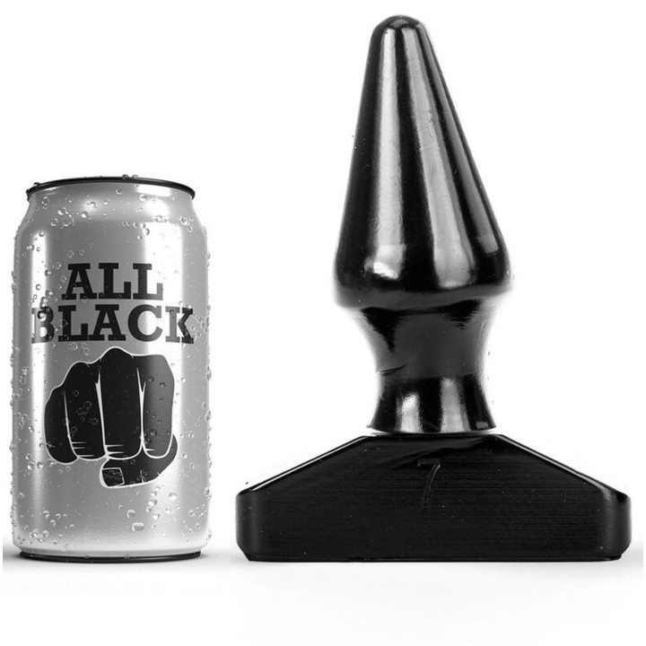 ALL NEGRO - PLUG ANAL 16 CM | VibraZon