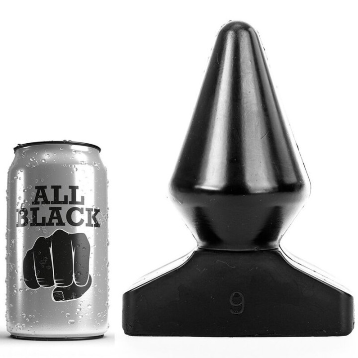 ALL NEGRO - ANAL PLUG 18,5 CM | VibraZon