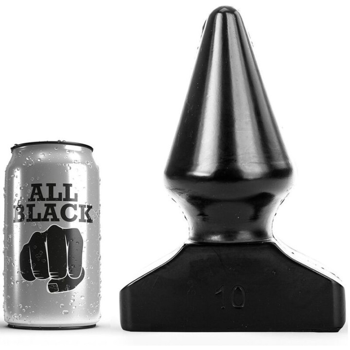 ALL NEGRO - PLUG ANAL 20,5 CM | VibraZon