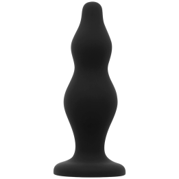 OHMAMA - PLUG ANAL DE SILICONA NIVELADO 12 CM | VibraZon