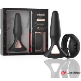 ANBIGUO - WATCHME CONTROL REMOTO VIBRADOR PLUG ANAL ALEXANDRU | VibraZon