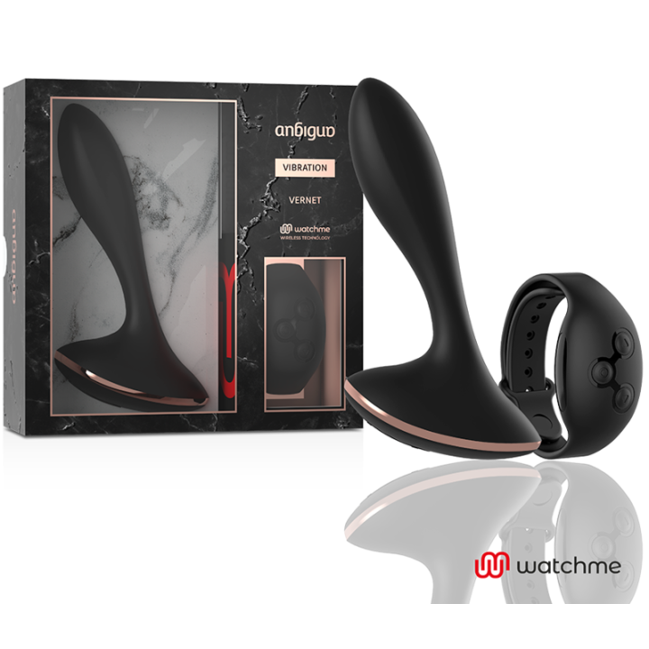 ANBIGUO - WATCHME CONTROL REMOTO VIBRADOR PLUG ANAL VERNET | VibraZon