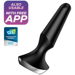 SATISFYER - PLUG ILICIOUS 2 PLUG VIBRADOR NEGRO | VibraZon