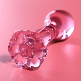 NEBULA SERIES BY IBIZA - MODELO 2 PLUG CRISTAL ROSA 11 CM -O- 3.5 CM | VibraZon