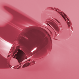 NEBULA SERIES BY IBIZA - MODELO 3 PLUG CRISTAL ROSA 11 CM -O- 5 CM | VibraZon
