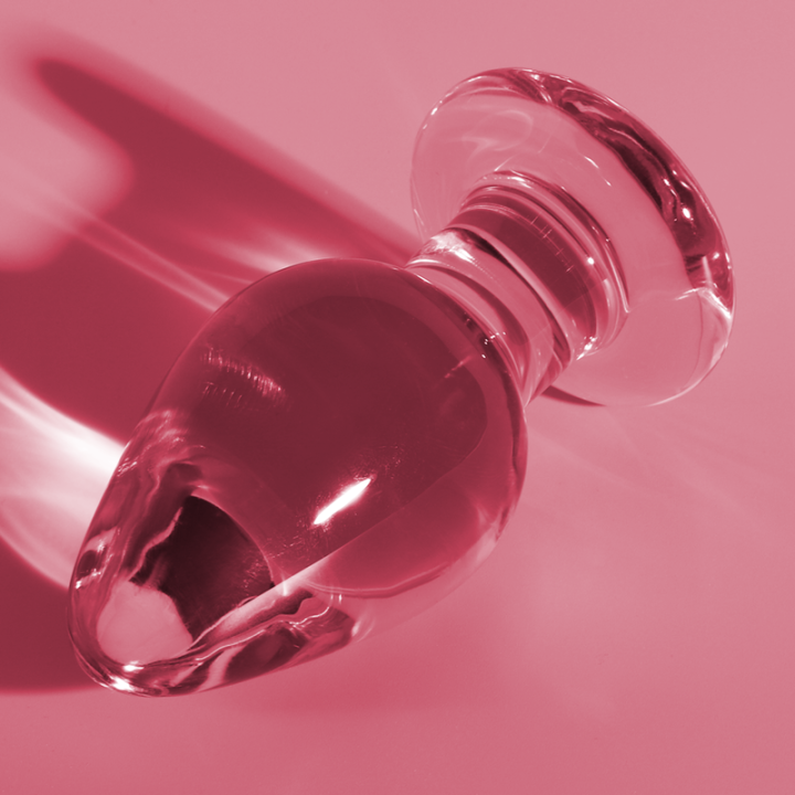 NEBULA SERIES BY IBIZA - MODELO 3 PLUG CRISTAL ROSA 11 CM -O- 5 CM | VibraZon