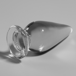 NEBULA SERIES BY IBIZA - MODELO 4 PLUG CRISTAL TRANSPARENTE 11 CM -O- 5 CM | VibraZon