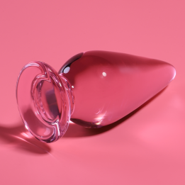 NEBULA SERIES BY IBIZA - MODELO 4 PLUG CRISTAL ROSA 11 CM -O- 5 CM | VibraZon