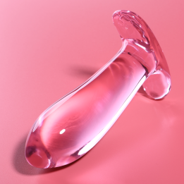 NEBULA SERIES BY IBIZA - MODELO 5 PLUG CRISTAL ROSA 12.5 CM -O- 3.5 CM | VibraZon