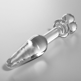 NEBULA SERIES BY IBIZA - MODELO 7 PLUG CRISTAL TRANSPARENTE 13.5 CM -O- 3 CM | VibraZon
