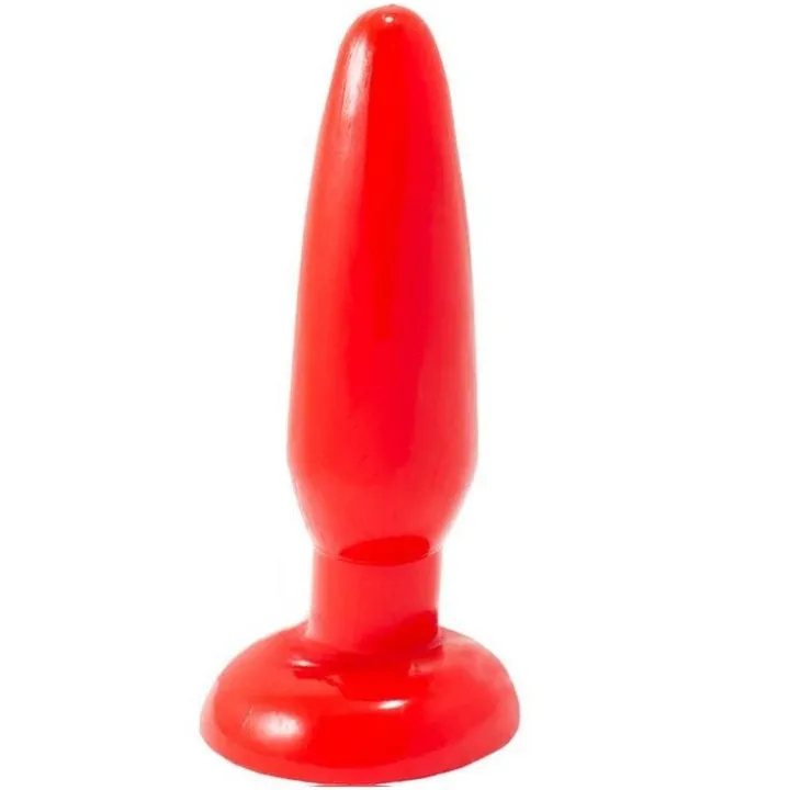BAILE - PLUG ANAL PEQUEÑO ROJO 15 CM