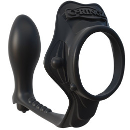 FANTASY C-RINGZ - ROCK HARD ANILLO POTENCIADOR CON PLUG ANAL | VibraZon