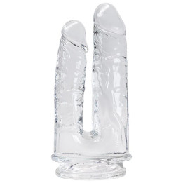 Imperium Dildo Doble Jelly Transparente de Alive | VibraZon
