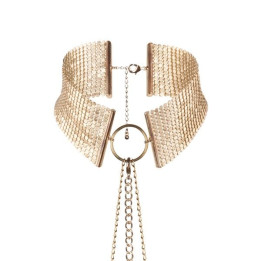 BIJOUX - DÉSIR MÉTALLIQUE COLLAR METLICO DORADO | VibraZon