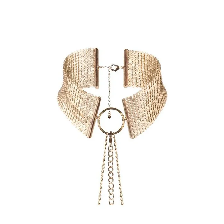 BIJOUX - DÉSIR MÉTALLIQUE COLLAR METLICO DORADO