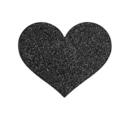 BIJOUX - INDISCRETS PEZONERAS FLASH CORAZÓN NEGRO | VibraZon
