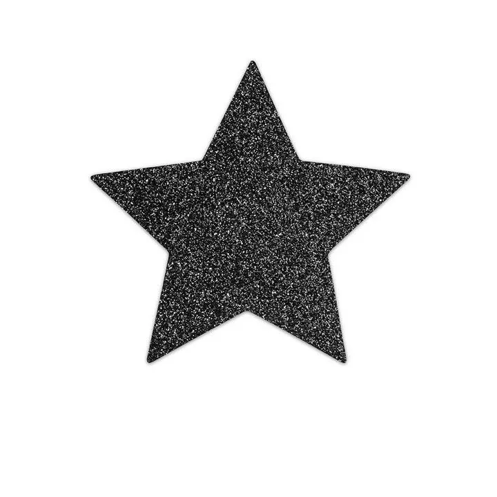 BIJOUX - INDISCRETS PEZONERAS FLASH ESTRELLA NEGRO