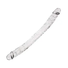 Supreme Dildo Doble 38.5 cm Transparente de Alive