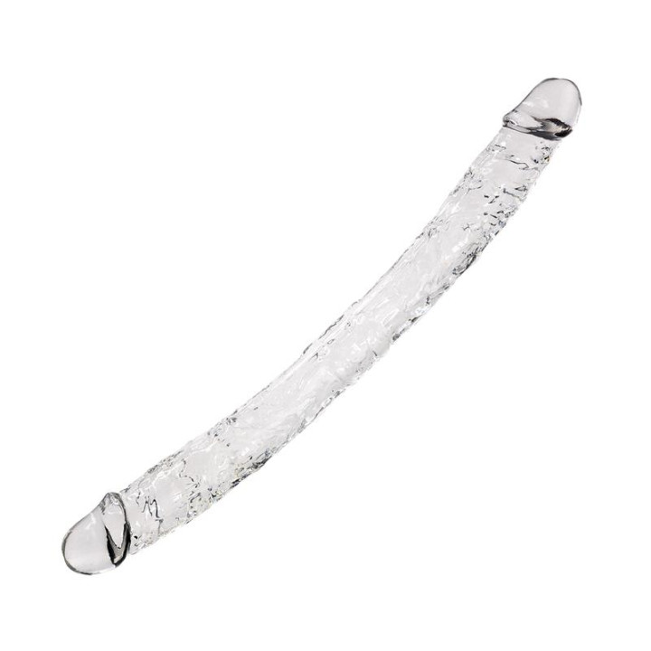 Supreme Dildo Doble 38.5 cm Transparente de Alive | VibraZon