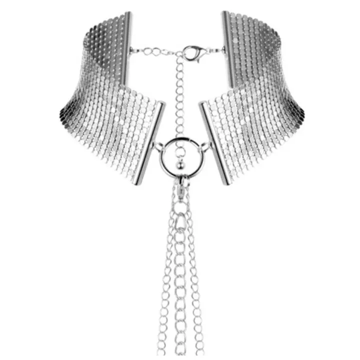 BIJOUX - DÉSIR MÉTALLIQUE COLLAR METLICO PLATEADO