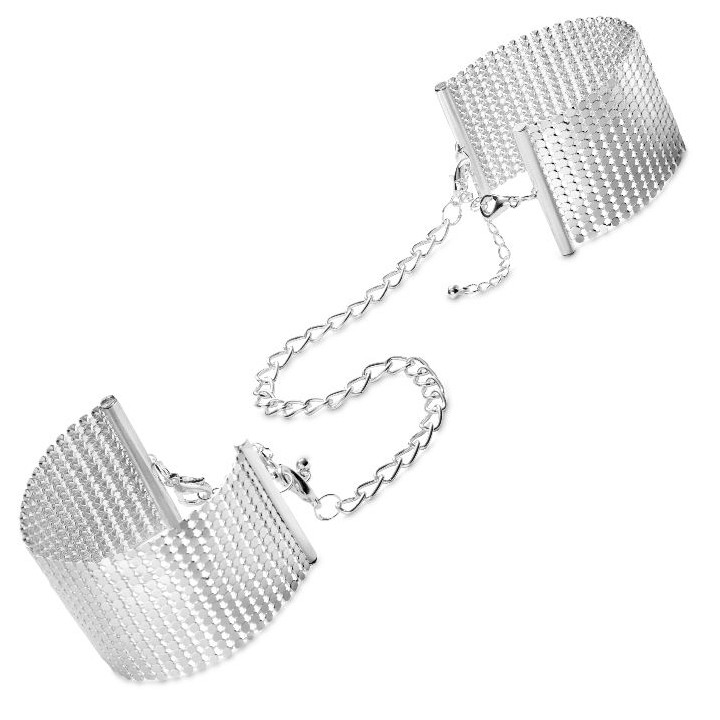 BIJOUX - DÉSIR MÉTALLIQUE ESPOSAS METLICAS PLATEADO | VibraZon