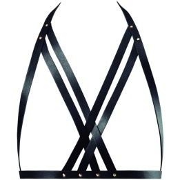 BIJOUX INDISCRETS MAZE - SUJETADOR CON CORREAS NEGRO | VibraZon