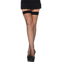LEG AVENUE - MEDIAS EN ROJO NEGRAS TALLA ÚNICA | VibraZon