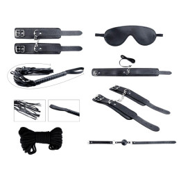 Secret Desires Black Kit de 8 Piezas BDSM de Alive | VibraZon