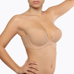BYE-SUJETADOR - GALA SUJETADOR COPA D BEIGE | VibraZon
