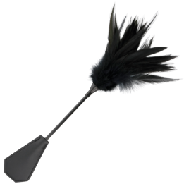 DARKNESS - FUSTA CON PLUMA NEGRO | VibraZon