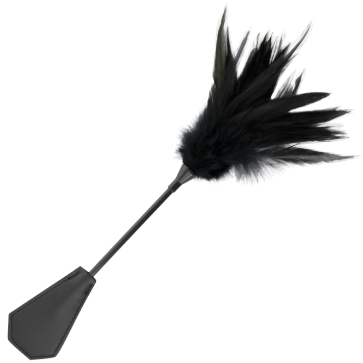 DARKNESS - FUSTA CON PLUMA NEGRO | VibraZon