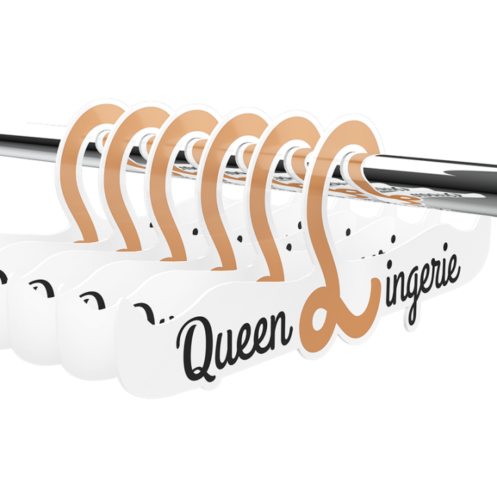 QUEEN LINGERIE - PERCHA PARA LENCERIA 27.5 CM 1 UNIDAD | VibraZon