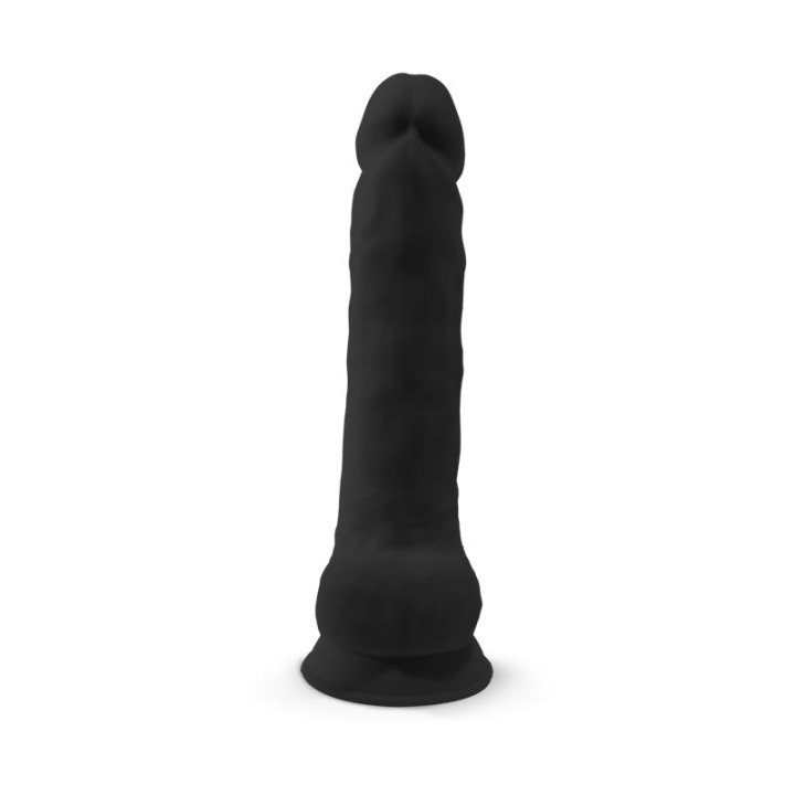 Dildo Dual Density Model 1 15 Negro de Silexd | VibraZon