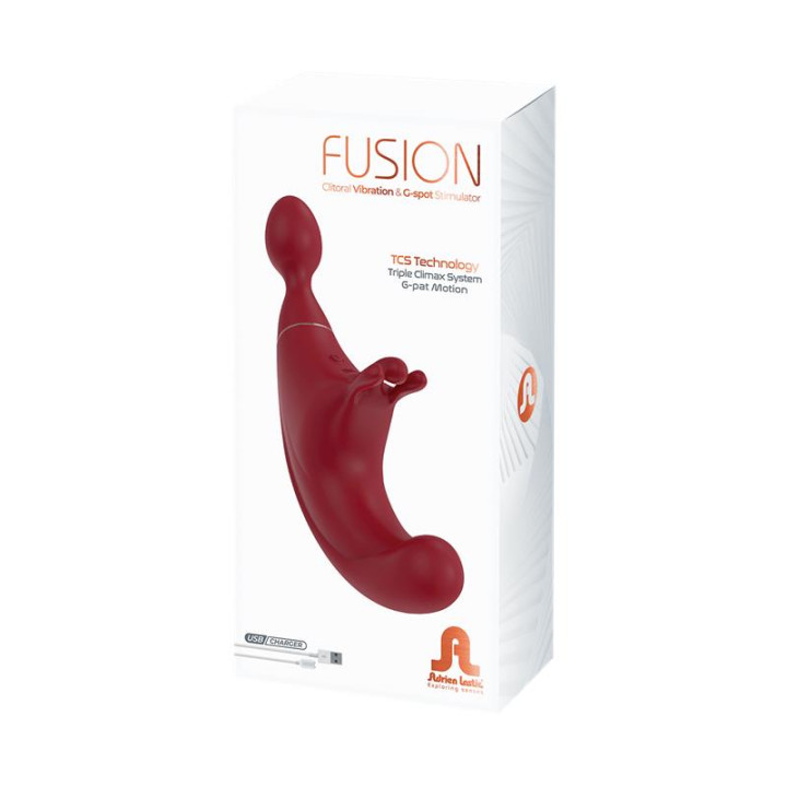 Fusion Vibrador con Pulsación 2 Motores USB de Adrien Lastic | VibraZon