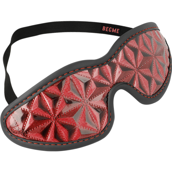 BEGME - ROJO EDITION ANTIFAZ ELÁSTICO CON FORRO DE NEOPRENO | VibraZon