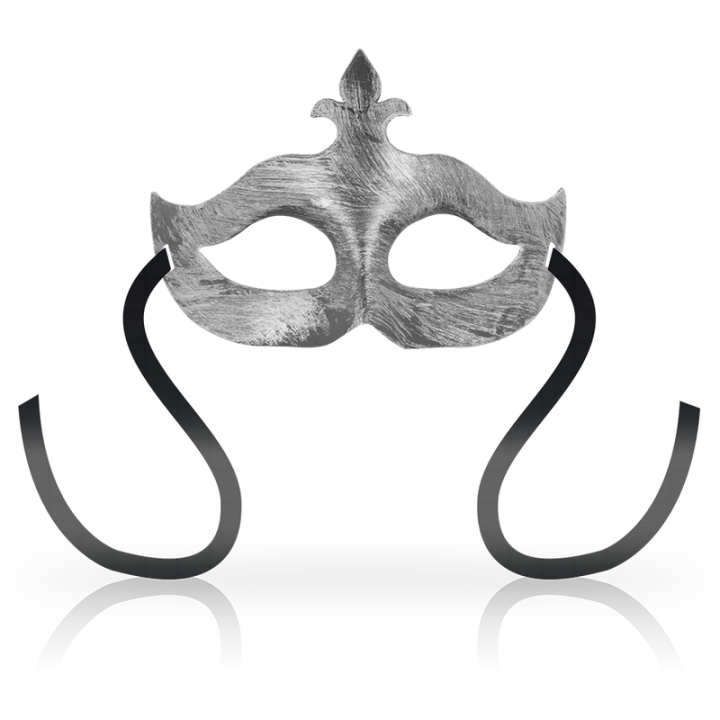 OHMAMA - MASKS ANTIFAZ FLOR DE LIS PLATEADO | VibraZon