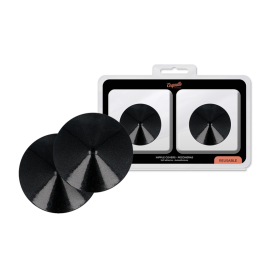 COQUETTE CHIC DESIRE - CUBRE PEZONES METAL CIRCULOS NEGROS | VibraZon